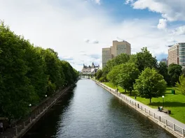 Rideau Canal in Ottawa, Ontario